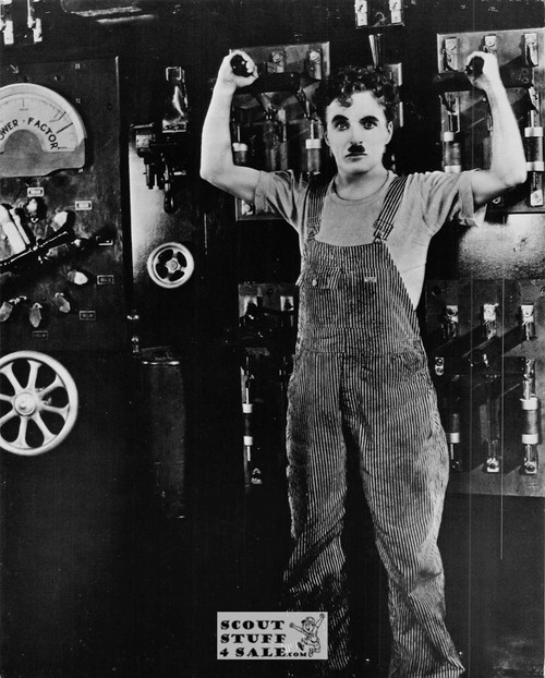 Charlie Chaplin Postcard by Classico SF #220-130, 8x10"