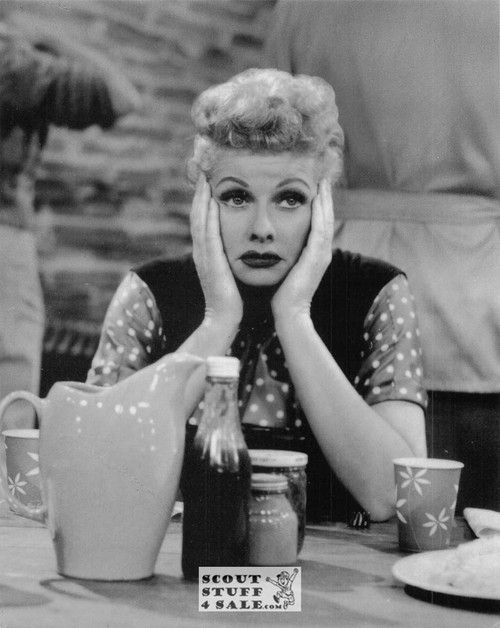 I Love Lucy Lucille Ball Postcard by Classico SF #220-144, 8x10"