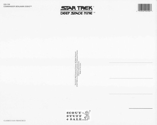 Star Trek Deep Space Nine Postcard by Classico SF #220-158, 8x10"
