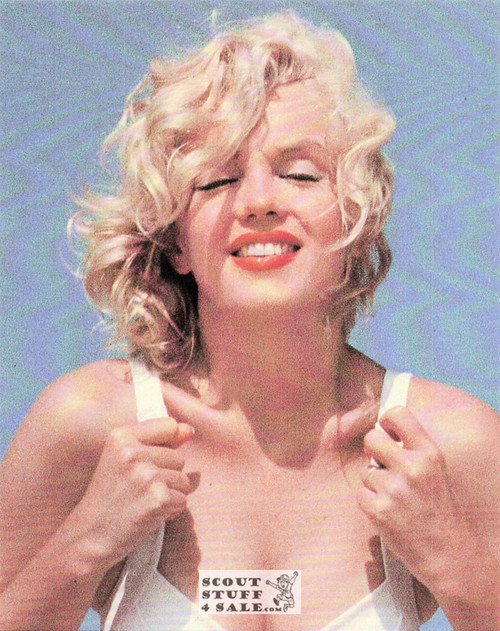 Marilyn Monroe Postcard of Sam Shaw Photo by Classico SF #220-173, 8x10"
