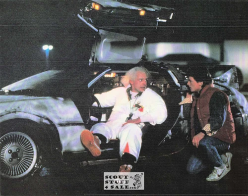 Back to the Future II Postcard by Classico SF #220-179, 8x10"
