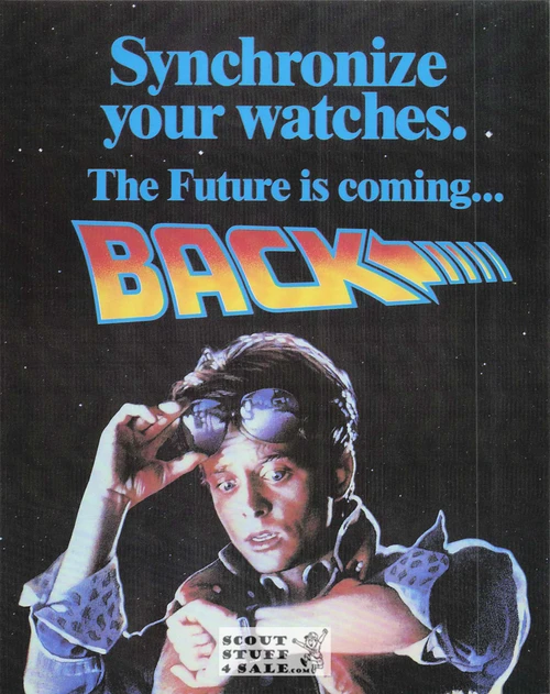 Back to the Future II Postcard by Classico SF #220-181, 8x10"