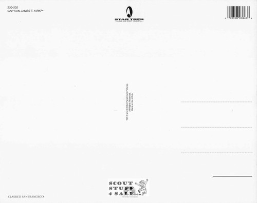 Star Trek Generations Data Postcard by Classico SF #220-201, 8x10"