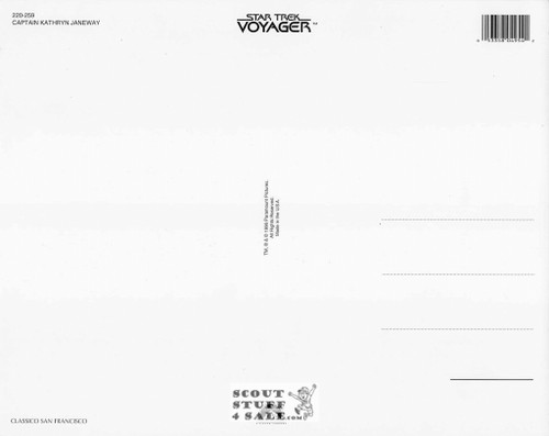 Star Trek Voyager Postcard by Classico SF #220-259, 8x10"