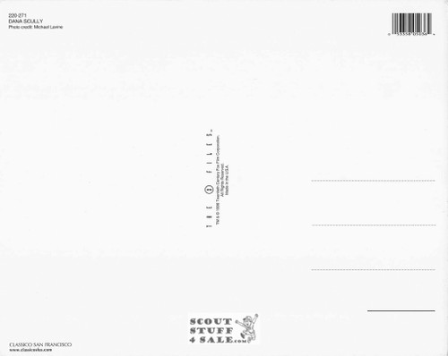 The X Files Postcard by Classico SF #220-271, 8x10"