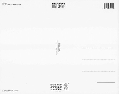 Star Trek First Contact Postcard by Classico SF #220-281, 8x10"