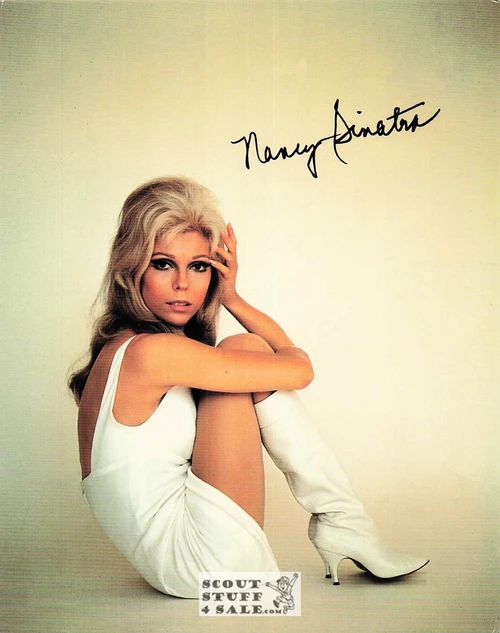 Nancy Sinatra Postcard by Classico SF #220-299, 8x10"