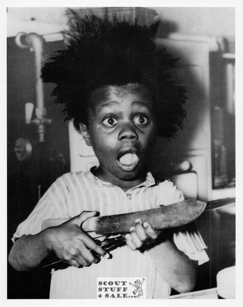 Little Rascals Buckwheat Postcard by Classico SF #220-314, 8x10"