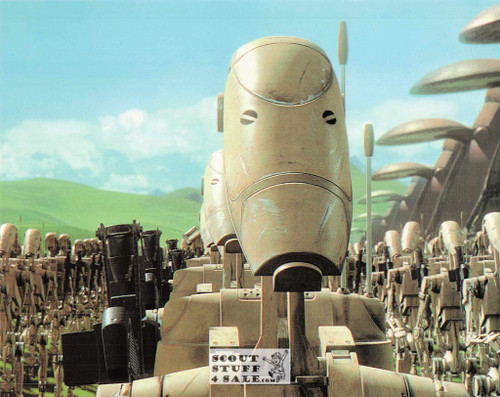 Star Wars Episode 1 Postcard, Battle Droids, by Classico SF #221-010, 8x10"