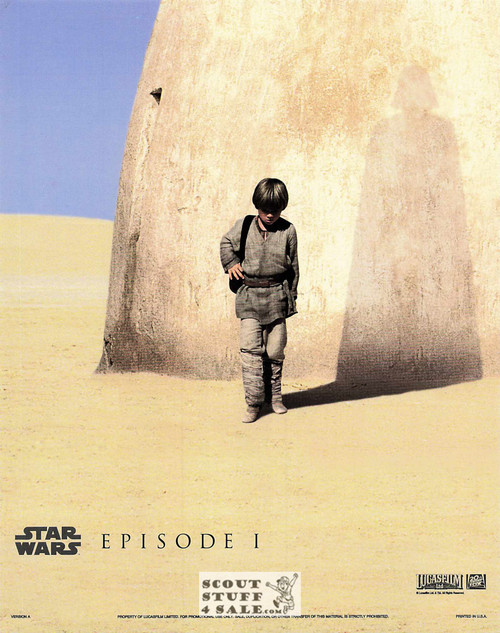 Star Wars Episode 1 Movie Poster Postcard by Classico SF #221-029, 8x10"