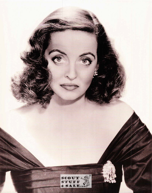 Bette Davis Sepia Postcard by Classico SF #224-046, 8x10"