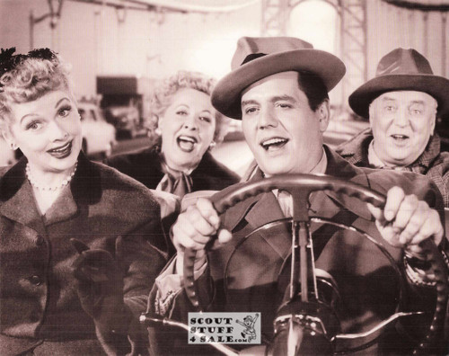 I Love Lucy Lucille Ball Sepia Postcard by Classico SF #224-048, 8x10"