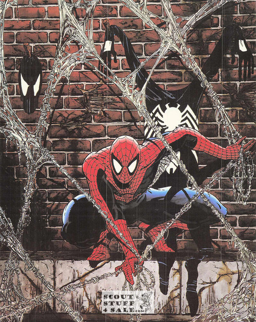 Spider Man Marvel Superhero Postcard by Classico San Francisco #225-003, 8x10"
