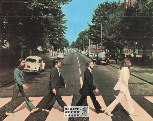 The Beatles Abbey Road Postcard by Classico SF #265-001, 8x10"
