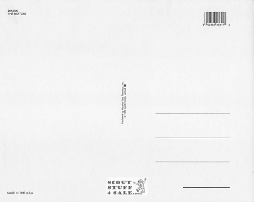The Beatles Postcard by Classico SF #265-005, 8x10"