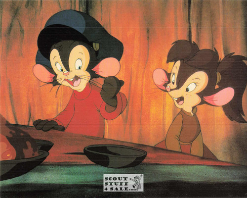 An American Tale Fievel Goes West Postcard by Classico SF #310-001, 8x10"