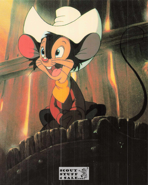 An American Tale Fievel Goes West Postcard by Classico SF #310-002, 8x10"