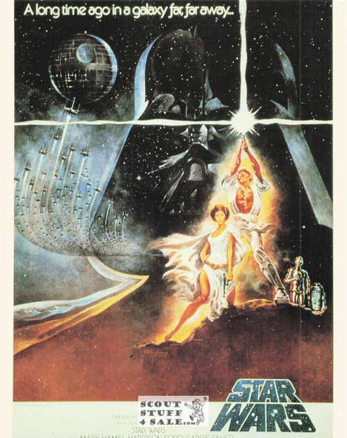 Star Wars Movie Poster Postcard by Classico SF #422-009, 8x10"