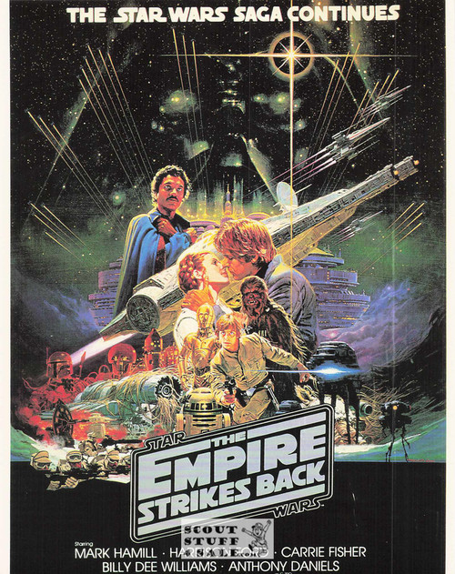 Star Wars Return of the Jedi Movie Poster Postcard by Classico SF #422-011, 8x10"