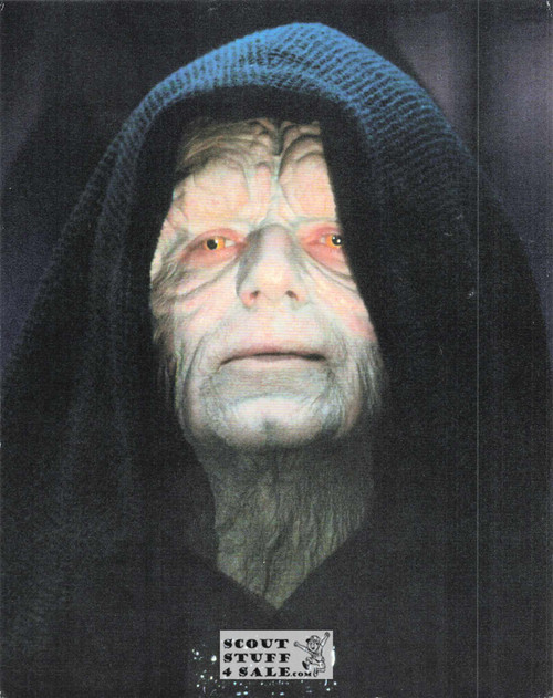 Star Wars Postcard, Emperor Palpatine, by Classico SF #422-034, 8x10"