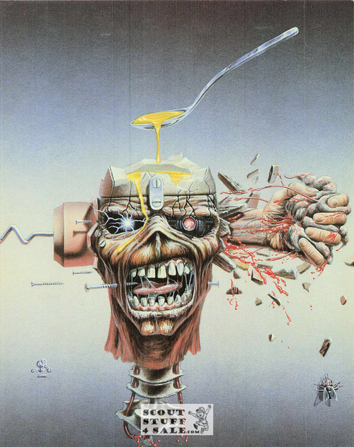 Iron Maiden Postcard by Classico SF #438-003, 8x10"