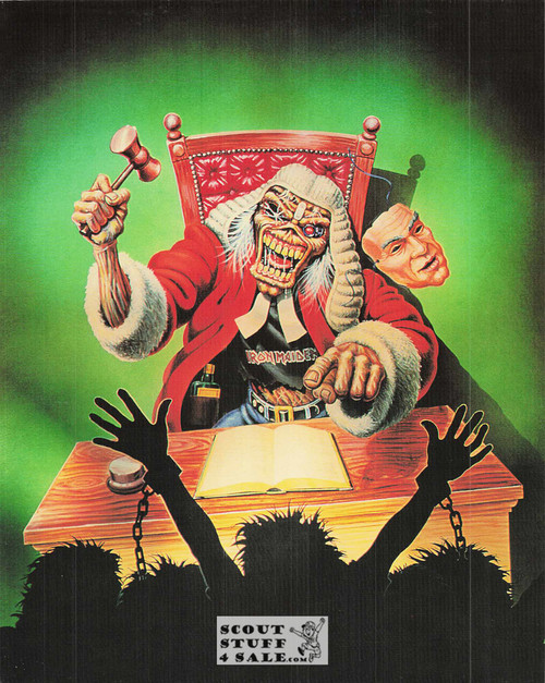 Iron Maiden Postcard by Classico SF #438-004, 8x10"