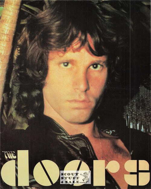 The Doors Jim Morrison Postcard by Classico SF #463-001, 8x10"
