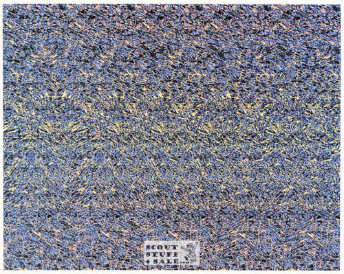 Attack Plane and Missle Magic Eye 3D Optical Illusion Postcard, Classico SF #528-005, 8x10"