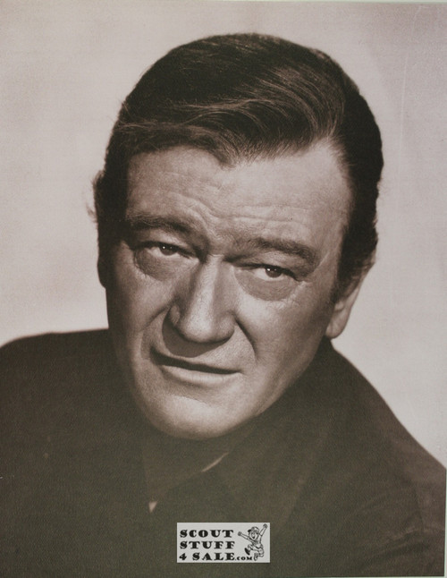 John Wayne Sepia Poster Postcard by Classico SF #130-014, 11x14"