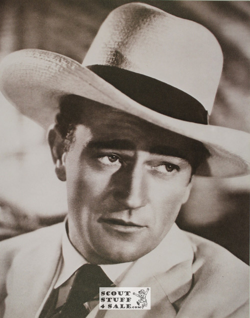 John Wayne Sepia Poster Postcard by Classico SF #130-030, 11x14"