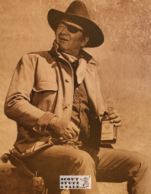 John Wayne Sepia Poster Postcard by Classico SF #130-171, 11x14"