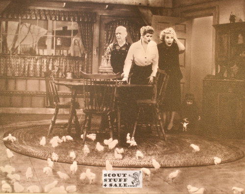 I Love Lucy Lucille Ball Sepia Poster Postcard by Classico SF #130-274, 11x14"