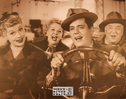 I Love Lucy Lucille Ball Sepia Poster Postcard by Classico SF #130-319, 11x14"