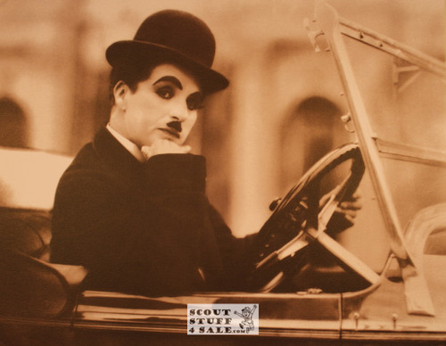Charlie Chaplin Sepia Poster Postcard by Classico SF #130-383, 11x14"