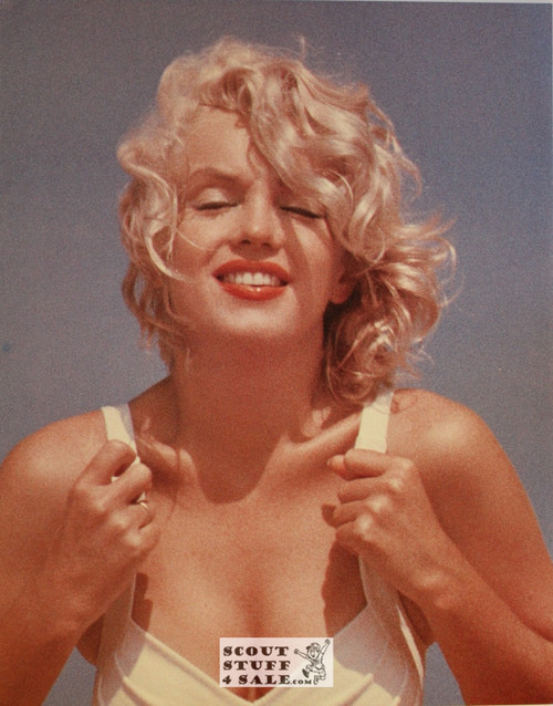 Marilyn Monroe Photo by Sam Shaw Poster Postcard by Classico SF #182-003, 11x14"