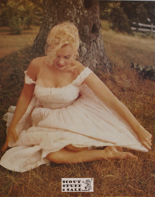 Marilyn Monroe Photo by Sam Shaw Poster Postcard by Classico SF #182-004, 11x14"