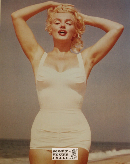Marilyn Monroe Photo by Sam Shaw Poster Postcard by Classico SF #182-005, 11x14"