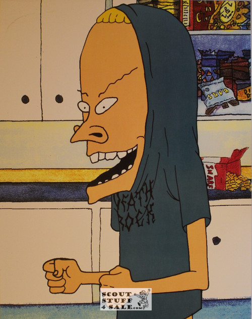 Beavis and Butthead Cartoon Poster Postcard by Classico SF #182-067, 11x14"