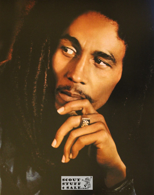 Bob Marley Poster Postcard by Classico SF #182-154, 11x14"