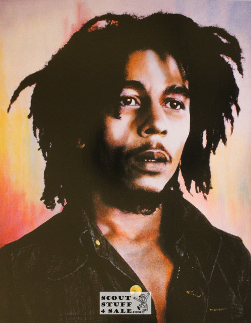 Bob Marley Poster Postcard by Classico SF #182-155, 11x14"