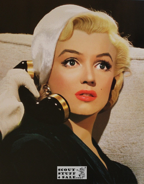 Marilyn Monroe Poster Postcard by Classico SF #182-196, 11x14"