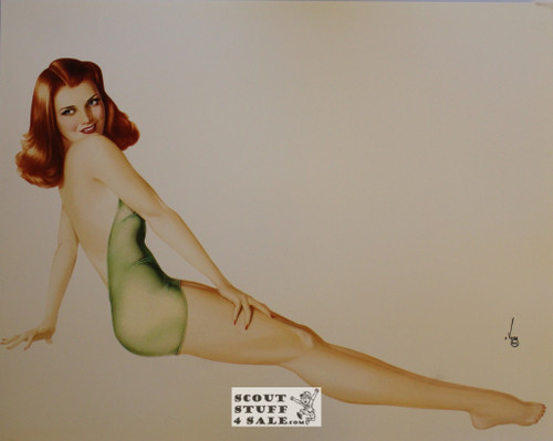 Alberto Vargas "Vargas Girl" Art Poster Postcard, Classico SF #182-207, 11x14"