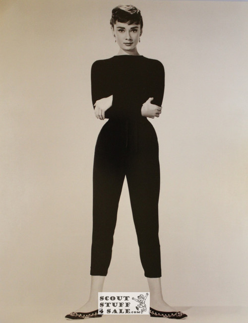 Audrey Hepburn Poster Postcard by Classico SF #182-217, 11x14"