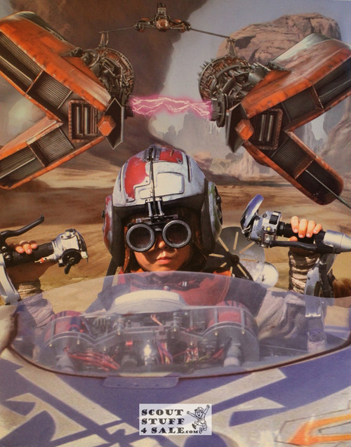 Anakin Skywalker Star Wars Episode 1 Poster Postcard by Classico SF #183-009, 11x14"