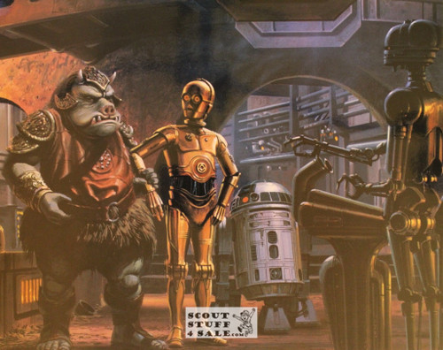 Star Wars Return of the Jedi Poster Postcard by Classico SF #183-019, 11x14"