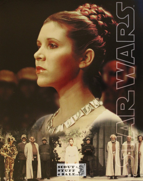 Star Wars Princess Leia Poster Postcard by Classico SF #183-027, 11x14"