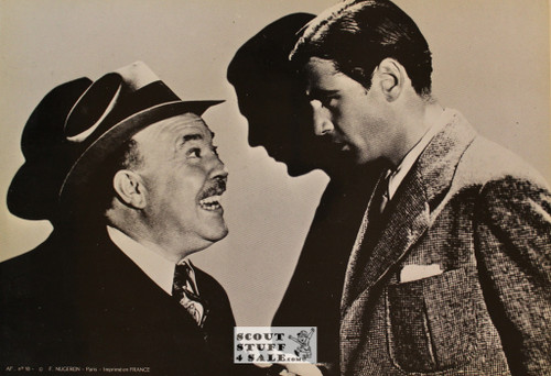 Gary Cooper City Streets Vintage French Poster, Editions Nugeron #AF18, 11x15.25"