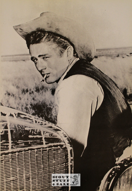 James Dean Vintage French Poster, Editions Nugeron #AF25, 11x15.25"
