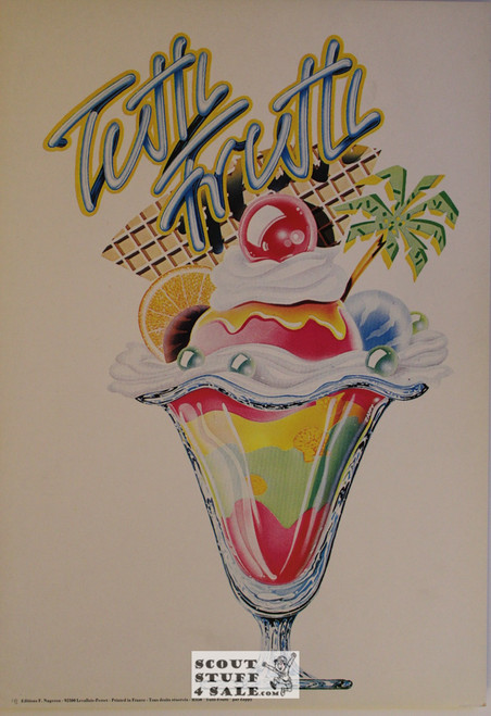 Illustration Art by Zappy, French Poster, Editions Nugeron #H350, 11x15.25"