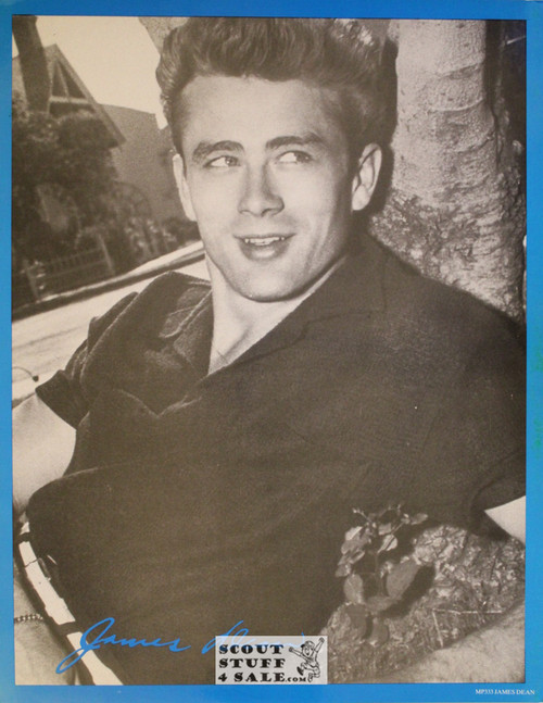 James Dean Vintage French Poster, Editions Nugeron #MP333, 11.75x15"